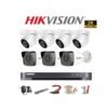 Trọn Bộ 7 Camera Hikvision 5MP Siêu Nét 2K, Chính Hãng, IR 20m, IP67